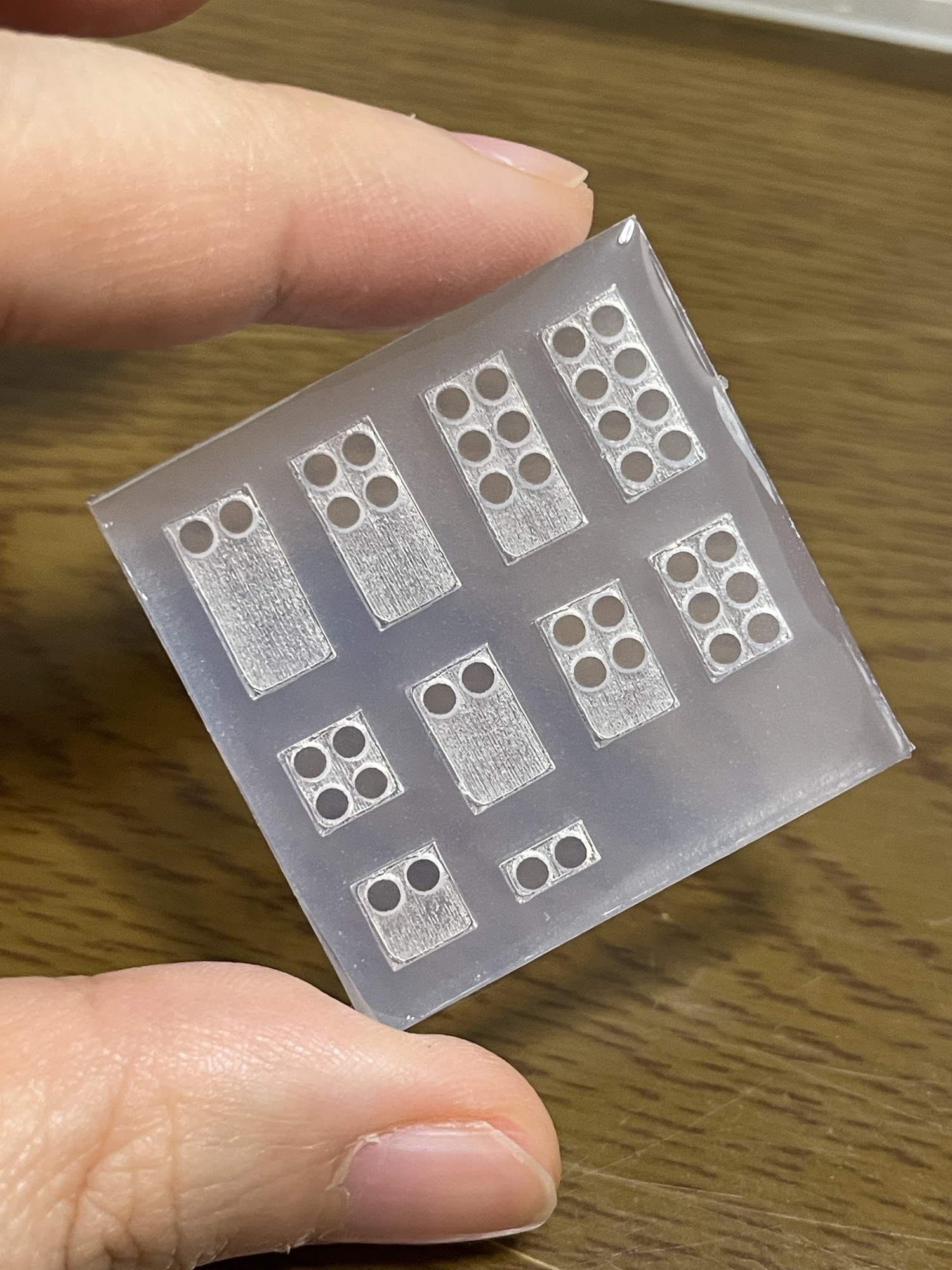 発振針用水晶３２mmカタカムナ文字彫刻 発振針用水晶32mmカタカムナ文字彫刻