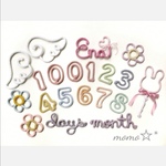 haru128go様専用ページ☆　ウールレター　　momo☆*