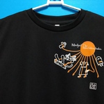 半袖TシャツS～XL(LL)：メジェドTHE餅巾着Ⅴ