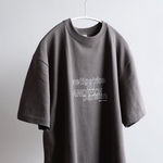 【NEW】オーバーシルエットTシャツ / ユニセックス / sandwich parisien / チャコールグレー