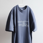 オーバーシルエットTシャツ / ユニセックス / sandwich parisien / スモークブルー