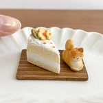 おさんぽケーキとにゃんこパンのセット