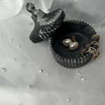 accessory box 【𝐍𝐨.2】／ジェスモナイト／インテリア雑貨／小物入れ／モノトーン