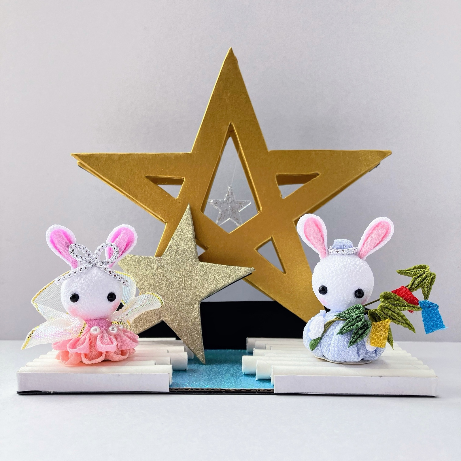 あみぐるみ☆七夕 彦星 織姫 （あみぐるみ 七夕 ハンドメイドの