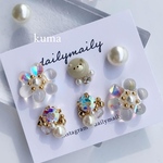 mini kuma⭐️summer SET　／ピアス・イヤリング