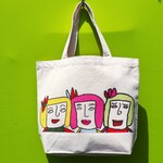 トートバッグ（3人娘アップ）