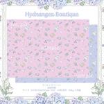 Cherish365【Pattern - Hydrangea Boutique】紫陽花 ラッピングペーパー 10枚　CHO318