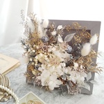 Botanical Frame ＜prairie＞＊アレンジメント＊ボタニカル＊紫陽花＊プリザーブドフラワー＊お花＊ギフト＊初夏＊白＊結婚祝い＊記念日＊新築祝い＊新築祝い＊誕生日