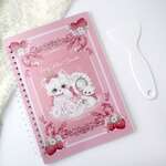 Cherish365【Fairy Feline Boudoir】A5 剥離紙帳 / シール帳+ ヘラ付き CHO299