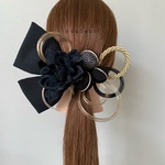 black×gold かんざし 成人式 結婚式 卒業式 水引き 金箔 モード モダン 和装