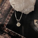 【silver925】再販数量限定・モアサナイトのシンプルネックレス