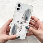 【iPhone15シリーズ】ニュアンスiPhoneケース【キラキラblue】ショルダーケース/ハードケース/ハイブリッドケース/キラキラ/青/冬