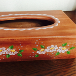 再販⭐️︎お花のティッシュケース