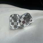 【new】checker pierce／earring