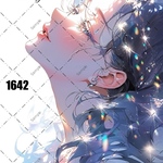 original sticker « no.1642 »     //     人物ステッカー オリジナルステッカー オリジナル人物ステッカー ステッカー