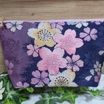 帯リメイク🌼桜柄ポーチ