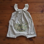 【yuunei-natti様オーダー専用】迷彩ポケットのサロペットパンツ