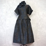 【GW SALE 5/31〆 ¥7600→¥6600】着物リメイクワンピース