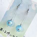 夏祭り♪水風船＊マットバージョン！＜金具変更無料＞両耳用