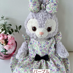 ステラルー／花柄フリルそでワンピース