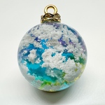 彩雲レジン空玉（青空） 