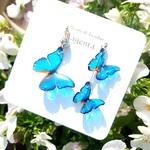 clear - blue  butterfly set(sky)