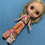 ブライス、リカちゃん用ジャンプスーツ、フラワー