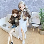 ⭐︎SALE⭐︎ ブラウン×リブベージュ　迷彩　シアー　ブルゾン　　ジャケット　コート　春　リカちゃん　ピュアニーモ　ブルゾン　ジャケット