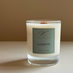 選べる香り アロマキャンドル 【LUONTO:自然シリーズ】ソイキャンドル　セージ　ネロリ　カモミール の香り