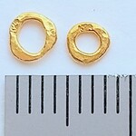 ２pcセット k24 純金　小さなチャーム