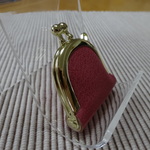 小さな皮革のジュエリーケース　≪ご予約品です。≫