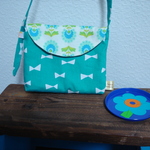 北欧テイスト　キッズポシェット♡blue