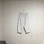 リネンデニム　ラクチンパンツ