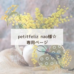 petitfeliz nao様☆専用ページです