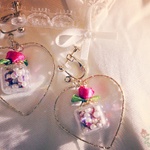 R41   little rose boxピアス&イヤリング