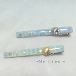 【再販】〜海〜ヘアクリップ