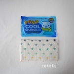 ୨୧ アイスノンカバー  星🌟　ふわふわ&やわらか６重ガーゼ 保冷枕用　保冷剤付き　୨୧ ⚠️こちらのお品物は他のお品物と同梱包出来ません。⚠️