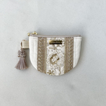 petit pouch / インド刺繍リボンのプチポーチ