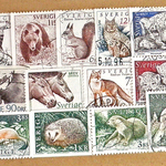 スウェーデン古切手セット（Sweden Vintage）DA-STE016