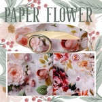 47500　Paper Flower＊迷子札付＊フルオーダーの軽い首P