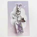 [再販]うるうる花手水キーホルダー✧︎purple