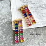 2pcs★charm・colorful tassel（樹脂チャーム）