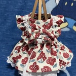 お花ワンピース