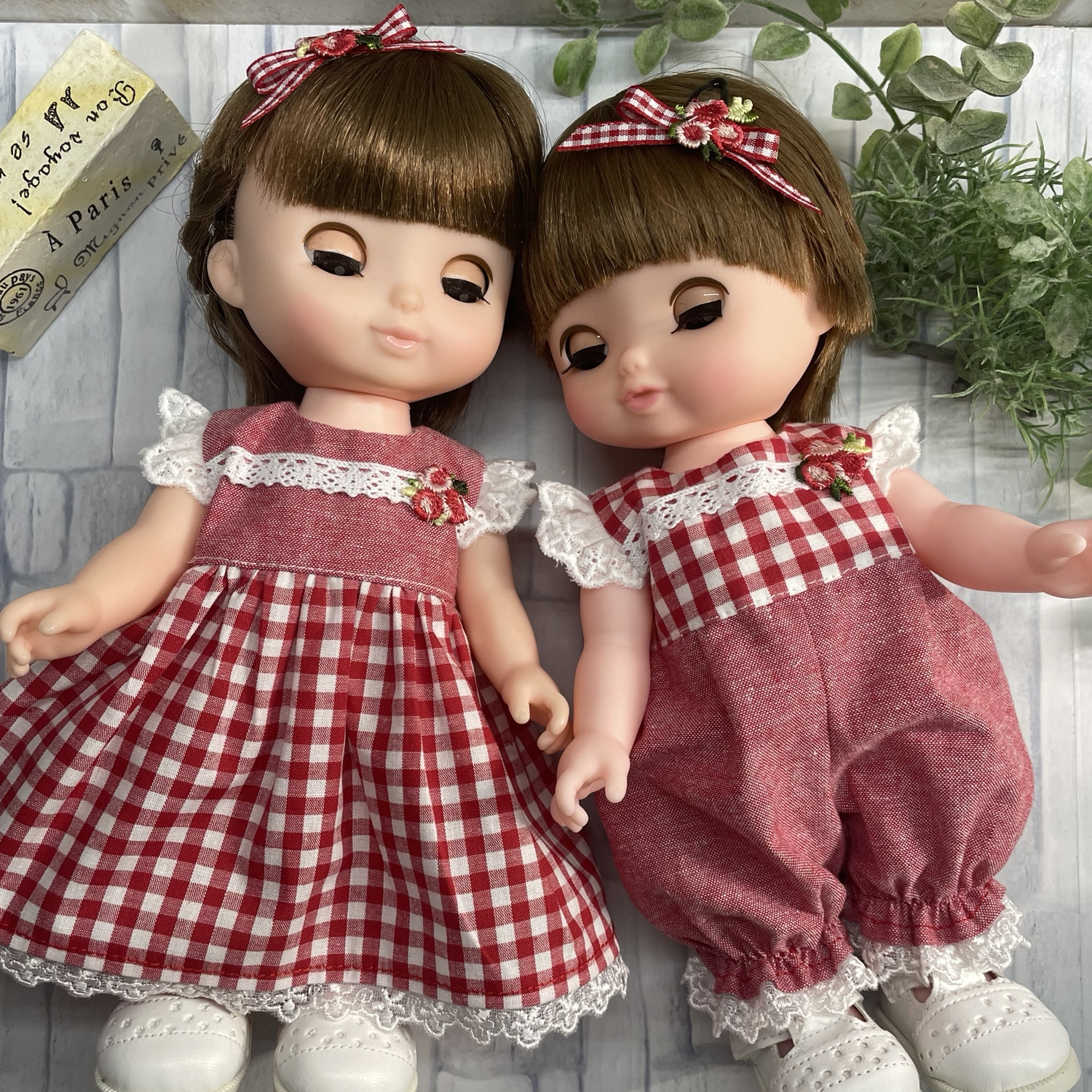 ハンドメイド　ソランちゃん　パンツ　ギンガムチェック ハンドメイド ソランちゃん パンツ ギンガムチェック ハンドメイド