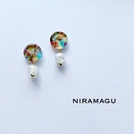 alcohol ink pierce＊crack beads
