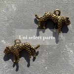 1p 🐅 虎チャーム タイガー 個性的チャーム 海外パーツ ヴィンテージ感 アンティーク感