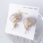 〖 ｲﾔｰｱｸｾ〗あじさい⌇ﾍﾞｰｼﾞｭ　　　　　　　　　　　　　　　　　ﾚｼﾞﾝﾋﾟｱｽ　ﾚｼﾞﾝｲﾔﾘﾝｸﾞ　ﾚｼﾞﾝﾋﾟｱｽ　ﾚｼﾞﾝｲﾔﾘﾝｸﾞ ﾚｼﾞﾝｱｸｾｻﾘｰ