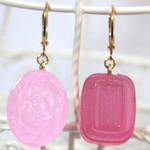 ドロップCandyピアス:) ピーチ・ベリー味