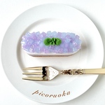 《受注作製》紫陽花ケーキのバレッタ