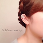 flower earcuff.【no/1】